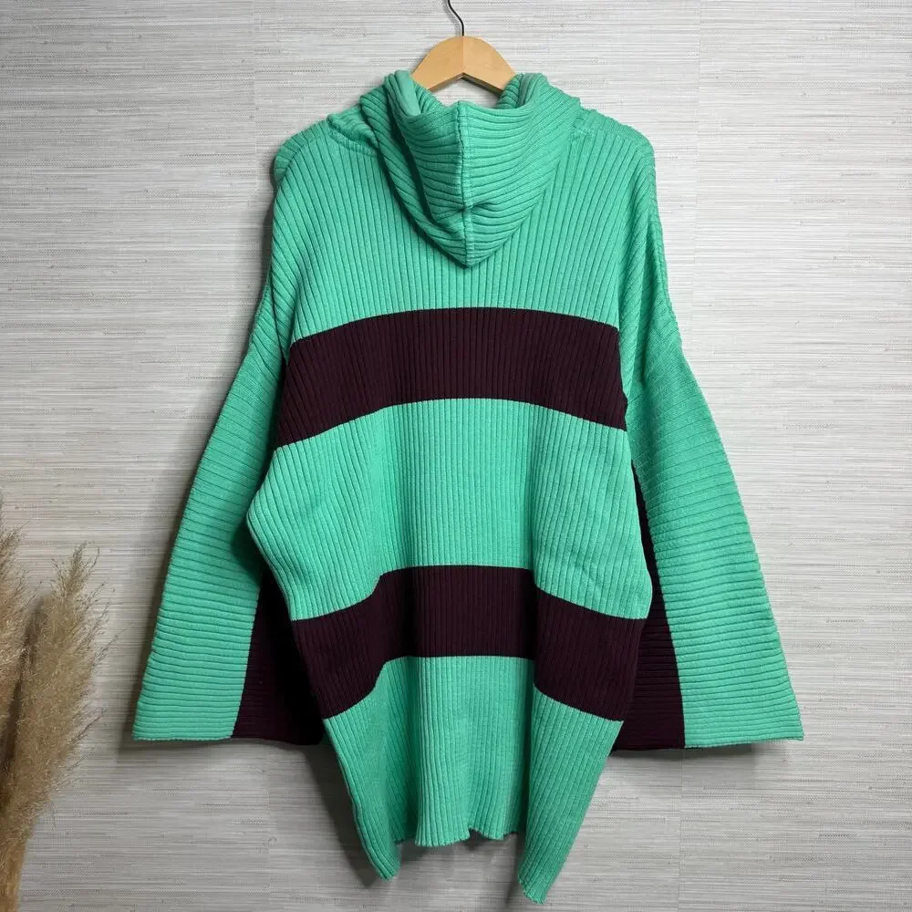 Free People sweater set co-ord matching set pants knit cozy boho XS